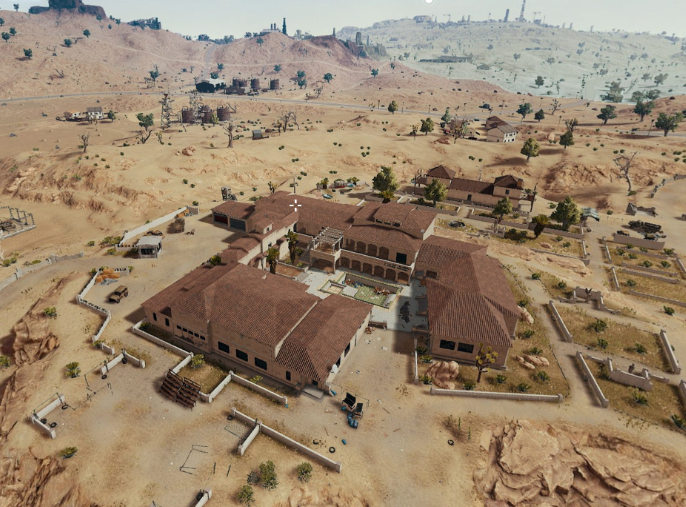 pubg沙漠豪宅怎么落点 绝地求生沙漠豪宅落点简介