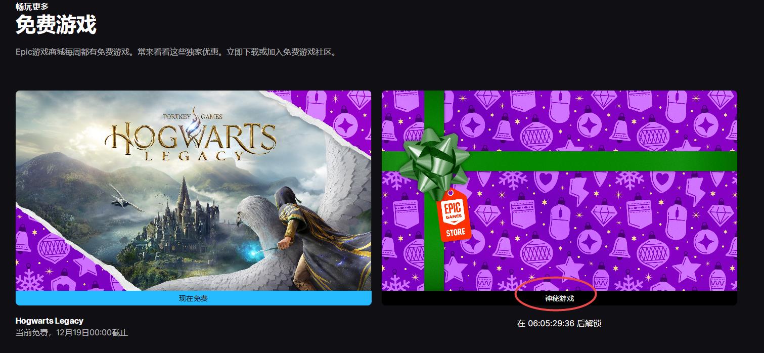 epic神秘游戏如何领取 epic喜加一游戏领取教程