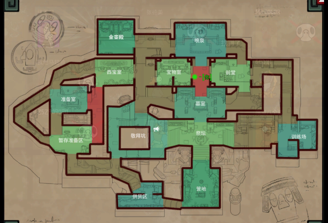 鹅鸭杀丛林神殿地图全通道解析与任务完成指南
