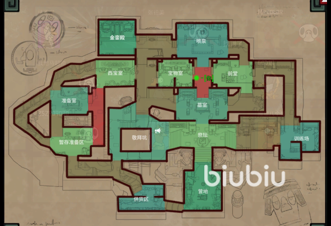 鹅鸭杀丛林神殿地图全通道解析与任务完成指南