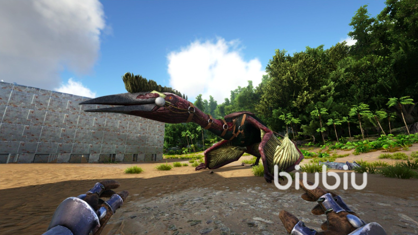 方舟生存进化手游风神翼龙空中捕获方法与详细教程