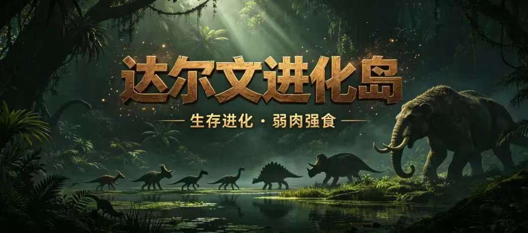 指尖魔兽达尔文进化岛玩法攻略与地图详解